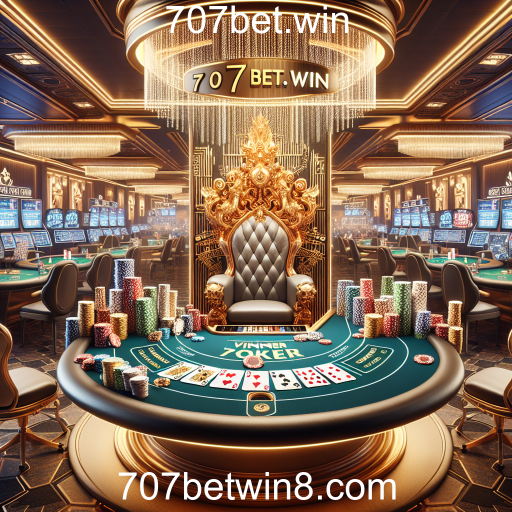 Descubra o Fascinante Mundo do Pôquer no 707bet.win